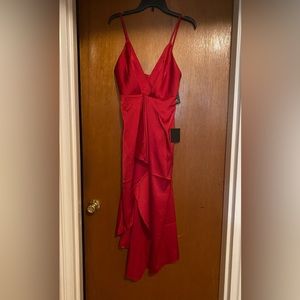 Brand new with tags Lulus red cocktail dress small